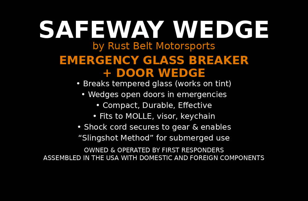 Safeway Wedge - Patent Pending