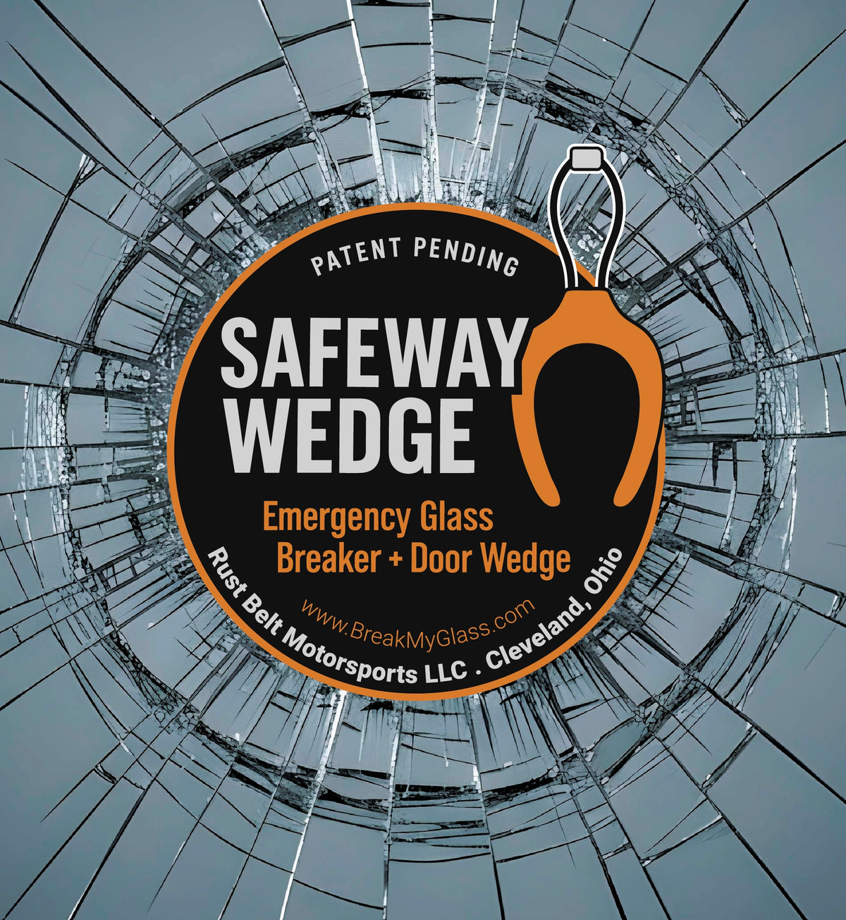 Safeway Keychain Glass Breaker - Rubber Version